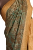Pure Paisley Printed Silk Saree